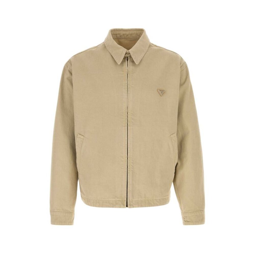 Prada Men Sand Denim Jacket